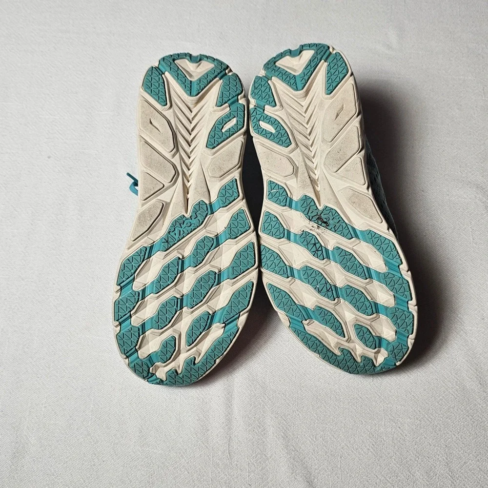 Hoka Clifton 8 Aquarelle Egglit Blue Running Shoes Womens 10 B 1119394 AEBL